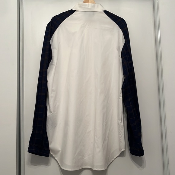 3.1 Phillip Lim long sleeve button down contrast sleeves - Picture 2 of 2